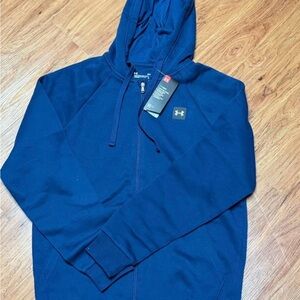 Under Armour Men's Navy Zip-Up Sweater